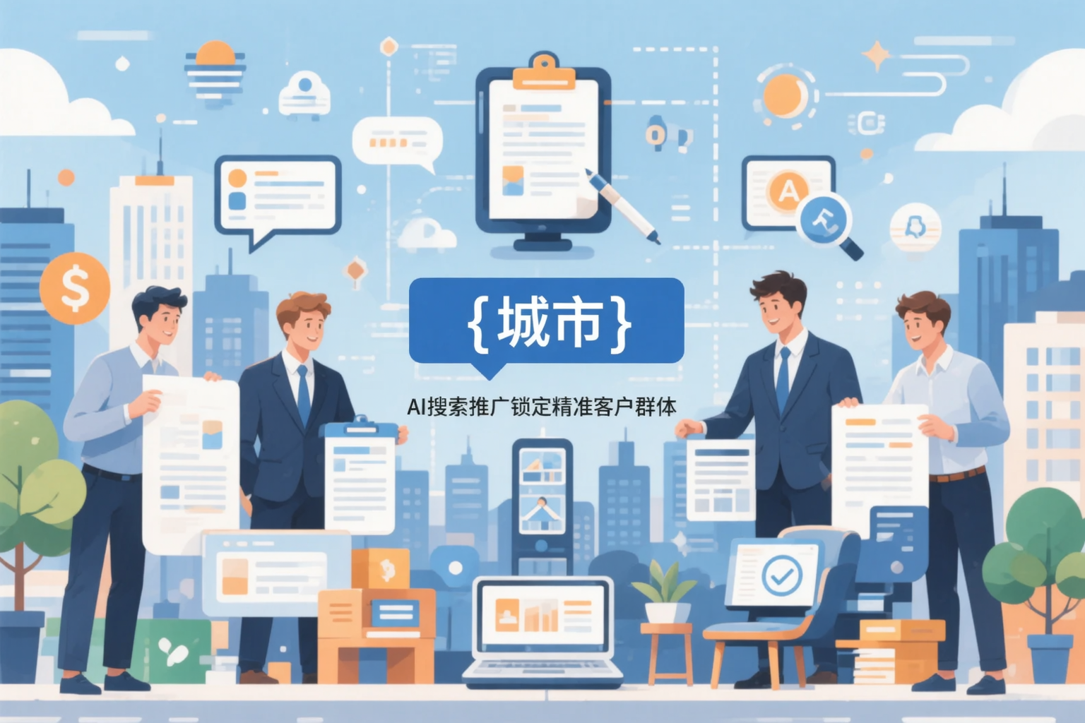 晋城公司如何用AI搜索推广锁定精准客户群体