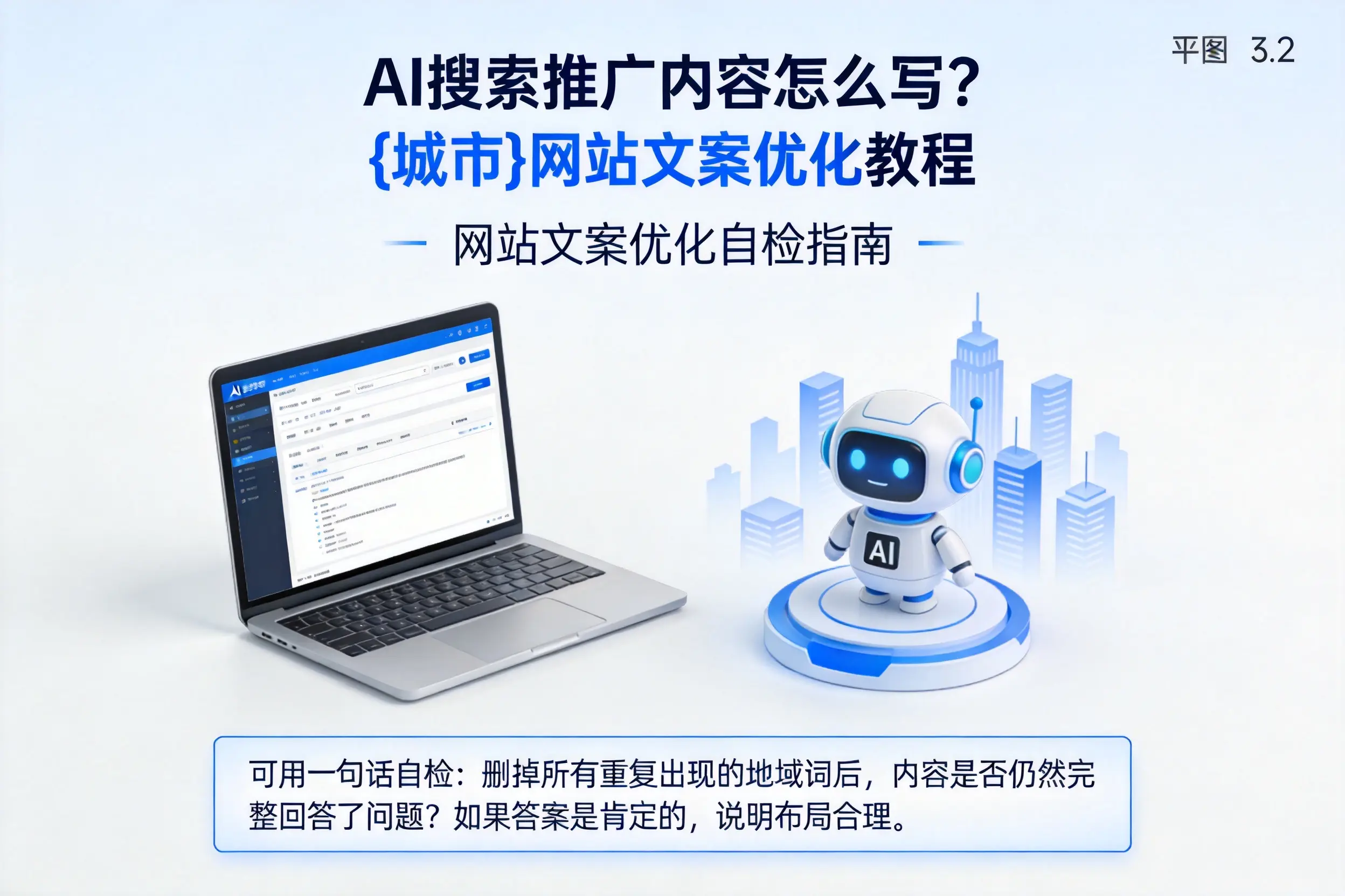 AI搜索推广内容怎么写？晋城网站文案优化教程