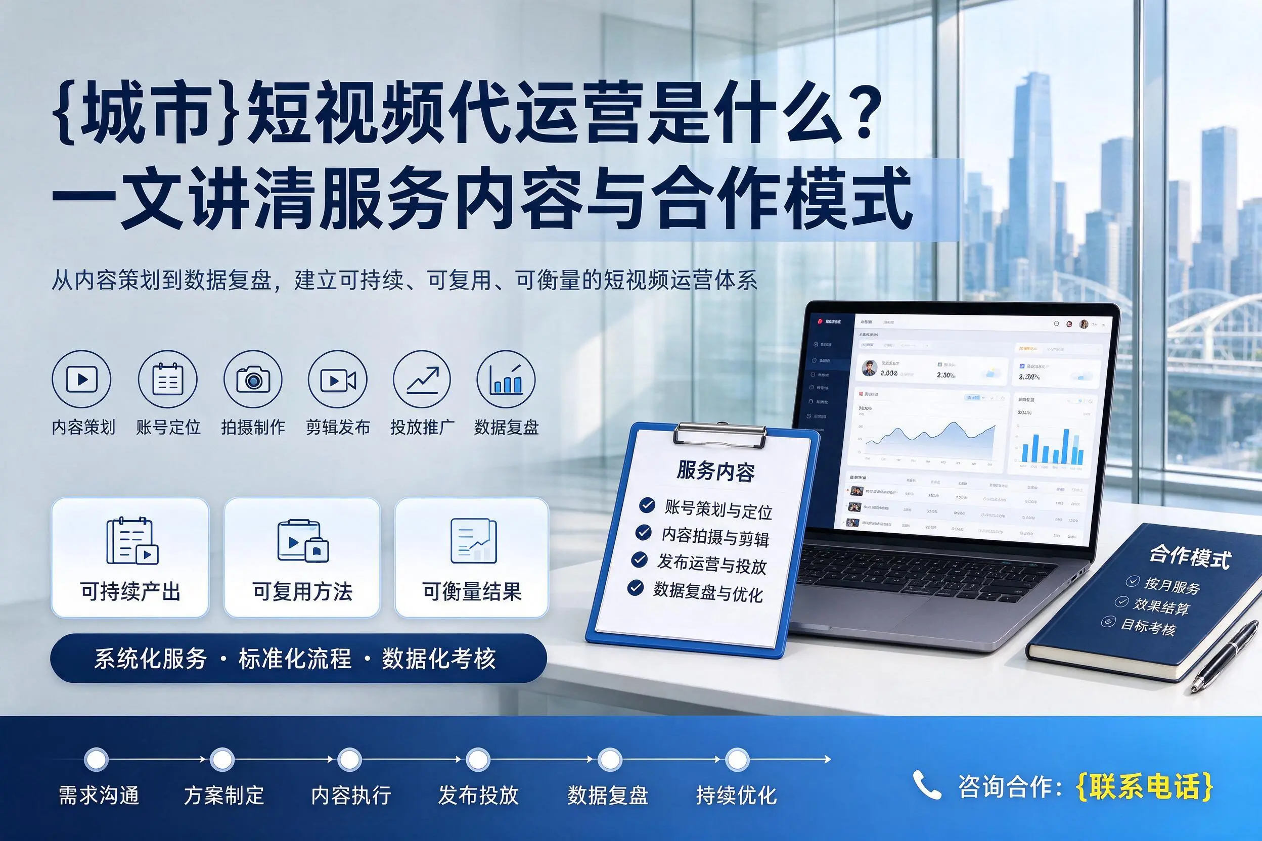 晋城短视频代运营是什么？一文讲清服务内容与合作模式