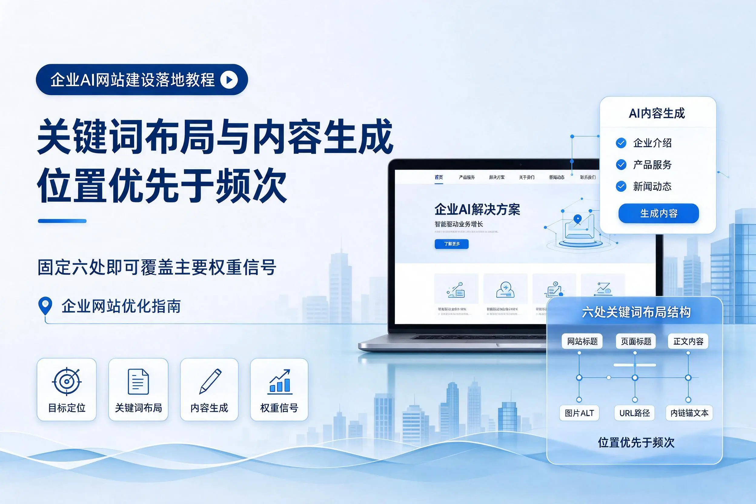 晋城企业AI网站建设落地教程：关键词布局与内容生成
