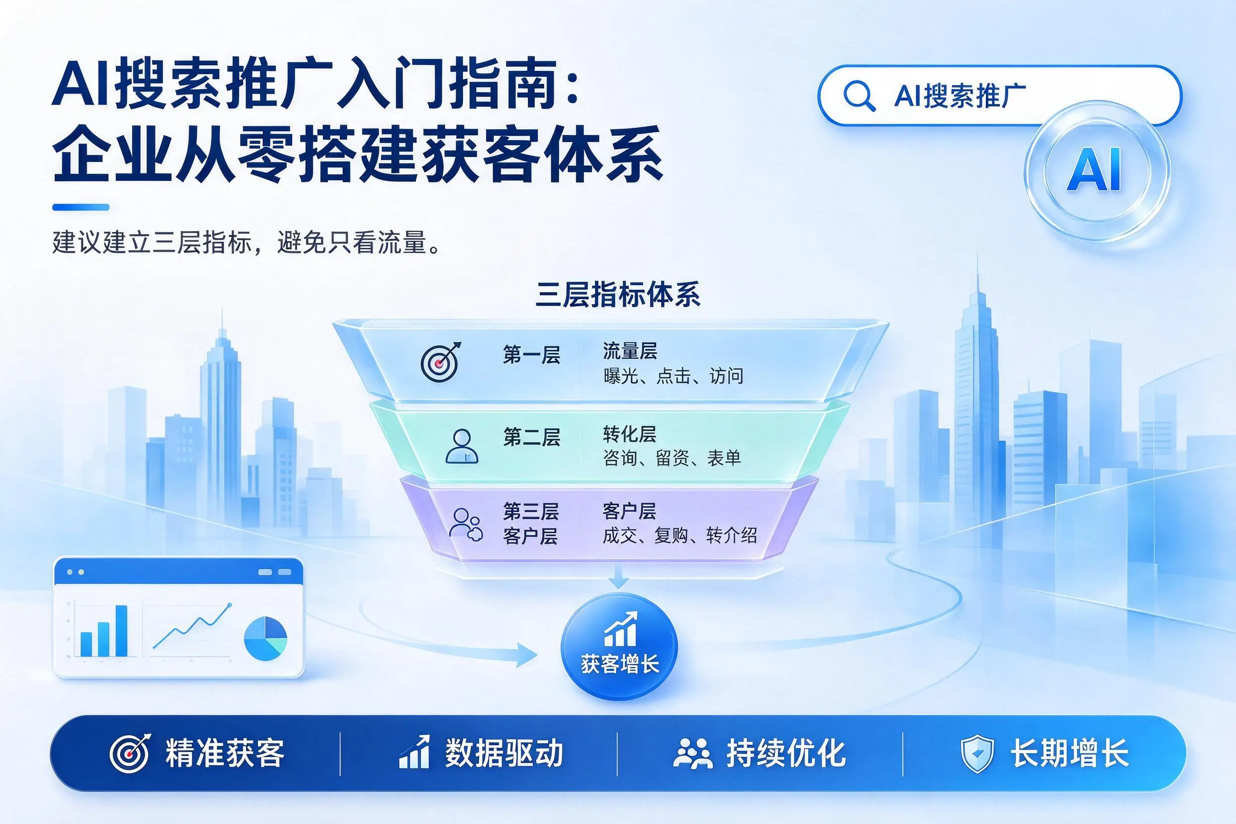 AI搜索推广入门指南：晋城企业从零搭建获客体系
